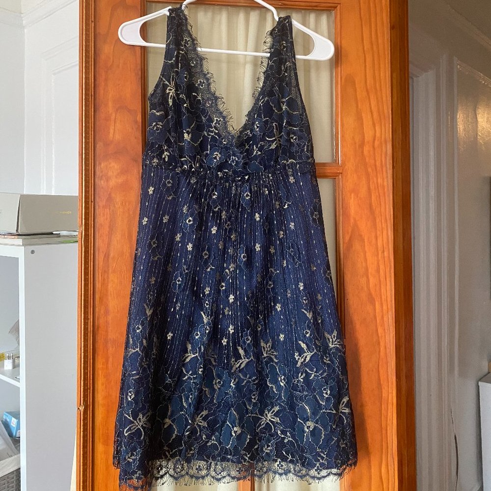 Millau Mini Dress with V Back